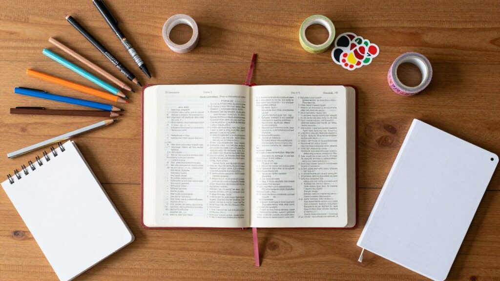Bible journaling supplies: A practical guide to choosing the right tools