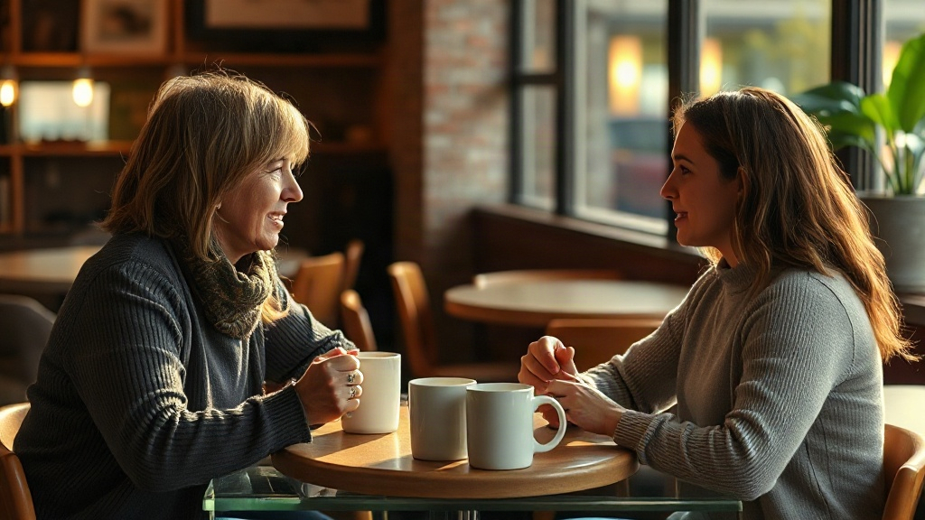 Two friends talking honestly, bringing the struggle with lust to God and into the light