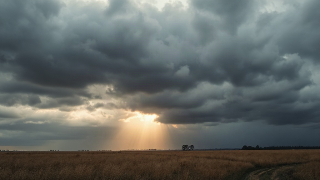 Light breaking through storm clouds, bible verses about strength in hard times