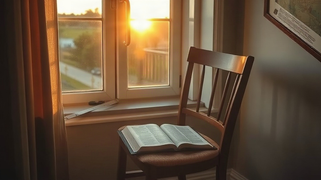 A quiet place to pray, as Jesus withdrew to a solitary place