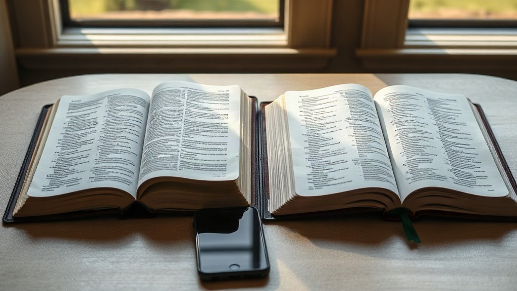 Comparing translations while studying the Bible by yourself