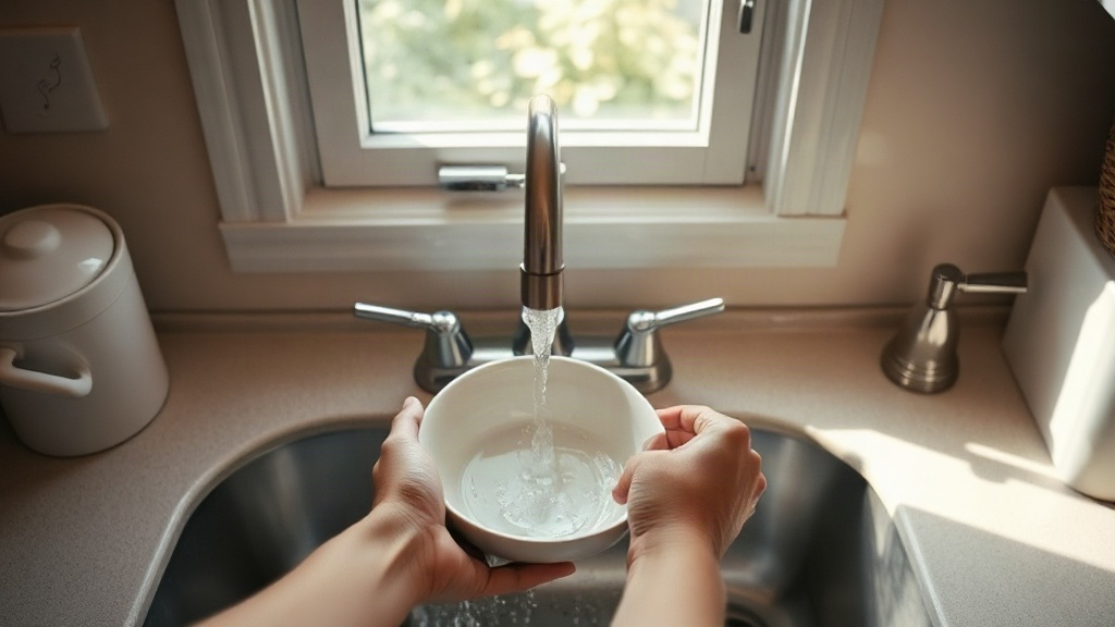 Washing dishes while praying, practicing God's presence in ordinary tasks