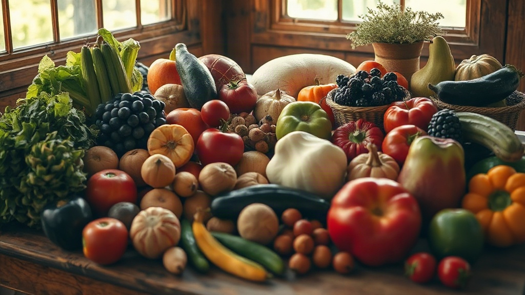 Provided for An abundant harvest on a wooden table, God's provision and financial blessing